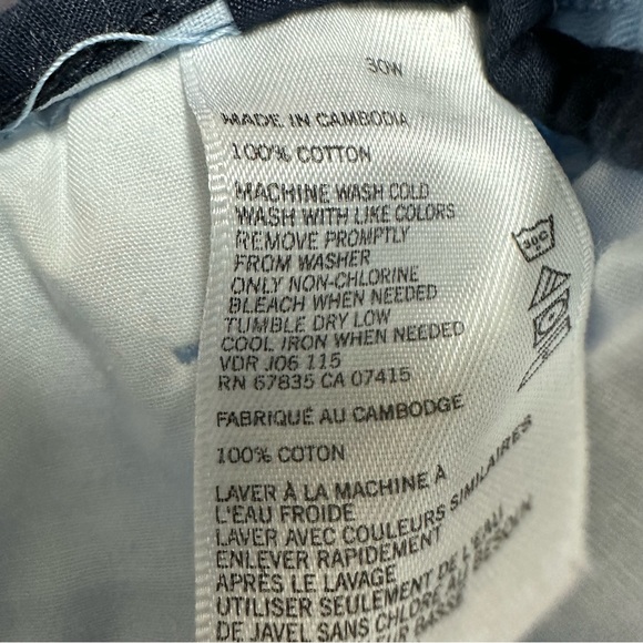 NAUTICA | MEN’S DECK SHORTS | BABY BLUE | 30W - Picture 10 of 10